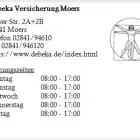 Unternehmen 1 Bild DEBEKA VERSICHERUNG MOERS Versicherung am Moers NW