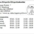 Unternehmen 1 Bild DEHN HÖRGERÄTE HÖRGERÄTEAKUSTIKER Hörgeräteakustiker am Hamburg HH