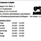 Unternehmen 1 Bild DEICHMANN SCHUHE Schuhe Einzelhandel am Karlsruhe BW