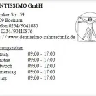 Unternehmen 1 Bild DENTISSIMO GMBH Medizinische Kontrollen und Untersuchungen am Bochum NW