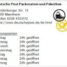 Unternehmen 1 Bild DEUTSCHE POST PACKSTATION UND PAKETBOX Postämter, Poststellen am Mannheim BW