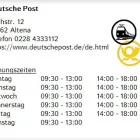 Unternehmen 1 Bild DEUTSCHE POST Postämter, Poststellen am Altena NW