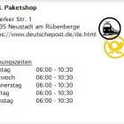 Unternehmen 1 Bild DHL PAKETSHOP Transportunternehmen, Fuhrunternehmen am Neustadt Am Rübenberge NI