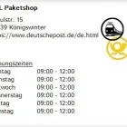 Unternehmen 1 Bild DHL PAKETSHOP Transportunternehmen, Fuhrunternehmen am Königswinter NW