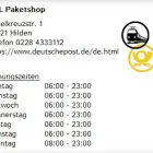 Unternehmen 1 Bild DHL PAKETSHOP Transportunternehmen, Fuhrunternehmen am Hilden NW
