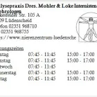 Unternehmen 1 Bild DIALYSEPRAXIS DRES. MOHLER & LOKE INTERNISTEN-NEPHROLOGEN Ärzte am Lüdenscheid NW