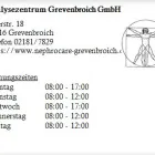 Unternehmen 1 Bild DIALYSEZENTRUM GREVENBROICH GMBH Kliniken und Krankenhäuser am Grevenbroich NW
