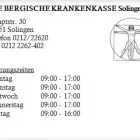 Unternehmen 1 Bild DIE BERGISCHE KRANKENKASSE SOLINGEN Versicherung am Solingen NW