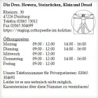 Unternehmen 1 Bild DIE DRES. HEWERA, STEINRÜCKEN, KLEIN UND DROZD Ärzte am Duisburg NW