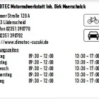 Unternehmen 1 Bild DIMOTEC MOTORRADWERKSTATT INH. DIRK MAERSCHALCK Motorradhändler am Lüdenscheid NW