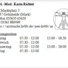 Unternehmen 1 Bild DIPL.-MED. KARIN RICHTER Ärzte am Grünheide (Mark) BB