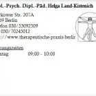 Unternehmen 1 Bild DIPL.-PSYCH. DIPL.-PÄD. HELGA LAND-KISTENICH Ärzte am Berlin BE