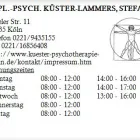 Unternehmen 1 Bild DIPL.-PSYCH. KÜSTER-LAMMERS, STEFAN Ärzte am Köln NW
