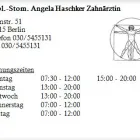 Unternehmen 1 Bild DIPL.-STOM. ANGELA HASCHKER ZAHNÄRZTIN Ärzte am Berlin BE