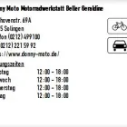 Unternehmen 1 Bild DONNY MOTO MOTORRADWERKSTATT BELLER GERALDINE Motorradwerkstatt am Solingen NW