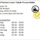Unternehmen 1 Bild DPD PARTNER LOTTO-TABAK-PRESSE-RUBIN Postämter, Poststellen am Krefeld NW