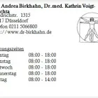 Unternehmen 1 Bild DR. ANDREA BIRKHAHN, DR.MED. KATHRIN VOIGT-BRYCHTA Ärzte am Düsseldorf NW