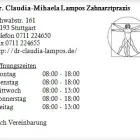 Unternehmen 1 Bild DR. CLAUDIA-MIHAELA LAMPOS ZAHNARZTPRAXIS Ärzte am Stuttgart BW