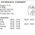 Unternehmen 1 Bild DR. JOCHEN MAY, ZAHNARZT Ärzte am Köln NW