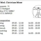Unternehmen 1 Bild DR. MED. CHRISTIANE MOSER Ärzte am Stuttgart BW