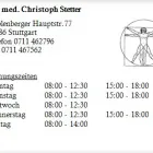 Unternehmen 1 Bild DR. MED. CHRISTOPH STETTER Ärzte am Stuttgart BW