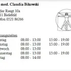 Unternehmen 1 Bild DR. MED. CLAUDIA BIKOWSKI Ärzte am Bielefeld NW