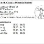 Unternehmen 1 Bild DR. MED. CLAUDIA MIRANDA-ROMERO Ärzte am Wiesbaden HE