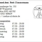 Unternehmen 1 Bild DR.MED.DENT. BERIT ZIMMERMANN Ärzte am Wuppertal NW