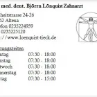 Unternehmen 1 Bild DR. MED. DENT. BJÖRRN LÖNQUIST ZAHNARZT Ärzte am Altena NW