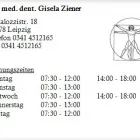 Unternehmen 1 Bild DR. MED. DENT. GISELA ZIENER Ärzte am Leipzig SN