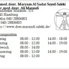 Unternehmen 1 Bild DR.MED.DENT. MARYAM AL SADAT SEYED-SALEKI &DR.MED.DENT. ALI MARANDI Ärzte am Hamburg SH