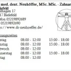 Unternehmen 1 Bild DR. MED. DENT. NEUHÖFFER, MSC. MSC. - ZAHNARZT BIELEFELD Ärzte am Bielefeld NW