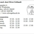Unternehmen 1 Bild DR. MED. DENT OLIVER GEBHARDT Ärzte am Wiesbaden HE