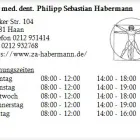 Unternehmen 1 Bild DR. MED. DENT. PHILIPP SEBASTIAN HABERMANN Ärzte am Haan NW