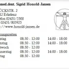 Unternehmen 1 Bild DR.MED.DENT. SIGRID HONOLD-JANSEN Ärzte am Erkelenz NW