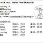 Unternehmen 1 Bild DR. MED. DENT. STEFAN PETER MATZDORFF Ärzte am Hamburg HH