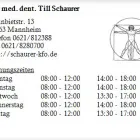 Unternehmen 1 Bild DR. MED. DENT. TILL SCHAURER Ärzte am Mannheim BW