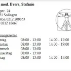 Unternehmen 1 Bild DR. MED. EVERS, STEFANIE Ärzte am Solingen NW