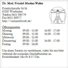 Unternehmen 1 Bild DR. MED. FRIEDEL-MARKUS WALTER Ärzte am Wiesbaden HE