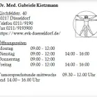 Unternehmen 1 Bild DR. MED. GABRIELE KIETZMANN Ärzte am Düsseldorf NW