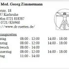 Unternehmen 1 Bild DR. MED. GEORG ZIMMERMANN Ärzte am Karlsruhe BW