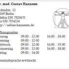 Unternehmen 1 Bild DR. MED. GUSTAV HANNESEN Ärzte am Berlin BE