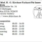 Unternehmen 1 Bild DR. MED. H.-G. KIRCHNER FACHARZT FÜR INNERE MEDIZIN Ärzte am Hattingen NW