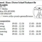 Unternehmen 1 Bild DR.MED. HANS-DIETER SCHARF FACHARZT FÜR ORTHOPÄDIE Ärzte am Berlin BE