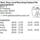 Unternehmen 1 Bild DR. MED. HANS-JOSEF BERSCHING FACHARZT FÜR ALLGEMEINMEDIZIN Ärzte am Duisburg NW