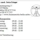 Unternehmen 1 Bild DR.MED. JUTTA GRIEGER Ärzte am Berlin BE