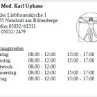 Unternehmen 1 Bild DR. MED. KARL UPHAUS Ärzte am Neustadt Am Rübenberge NI