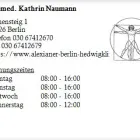 Unternehmen 1 Bild DR.MED. KATHRIN NAUMANN Ärzte am Berlin BE