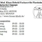 Unternehmen 1 Bild DR. MED. KLAUS HEBOLD FACHARZT FÜR PLASTISCHE UND ÄSTHETISCHE CHIRURGIE Ärzte am Köln NW