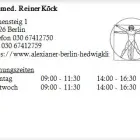 Unternehmen 1 Bild DR.MED. REINER KÖCK Ärzte am Berlin BE